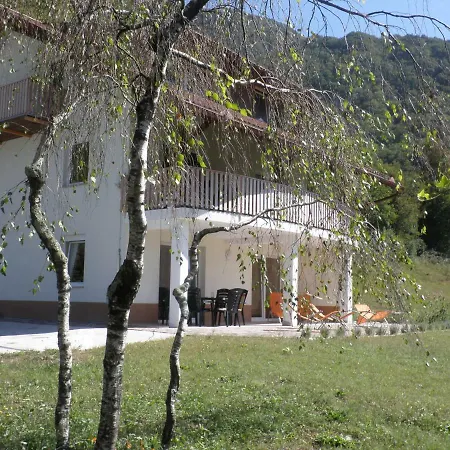 Ferienwohnung Soca House Kobarid Exterior foto